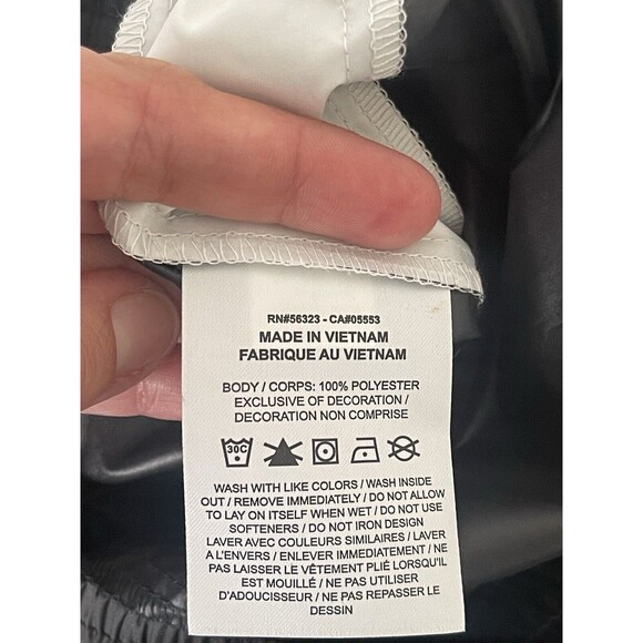 Nike Womens Black Mid Rise Elastic Waist Athletic Training Pants Size XXL NWT - Picture 6 of 12